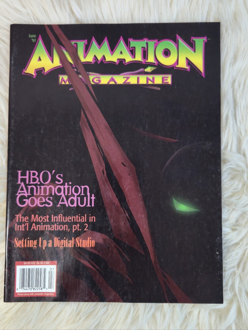 Vintage 1997 Animation Magazine HBO’s Animation Goes Adult Rare Collector Issue
